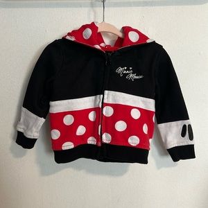 Minnie Mouse Hoodie|Size:6months
